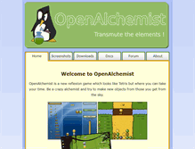 Tablet Screenshot of openalchemist.com